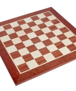 Jeu d'échec & Echiquier Taille No 5+ (sans notation) acajou / sycomore