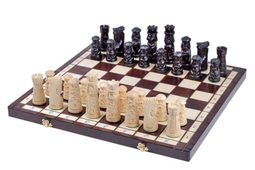 189-1-Ensemble-Pearl-Petit-Jeu-Echecs-Bois-hêtre-Echiquier-Bois-Hêtre