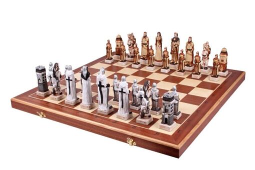 328-1-Ensemble-Magnetic-Mini-Jeu-Echec-Bois-Charme-Echiquier-Pliable-Bois-Erable-Hêtre